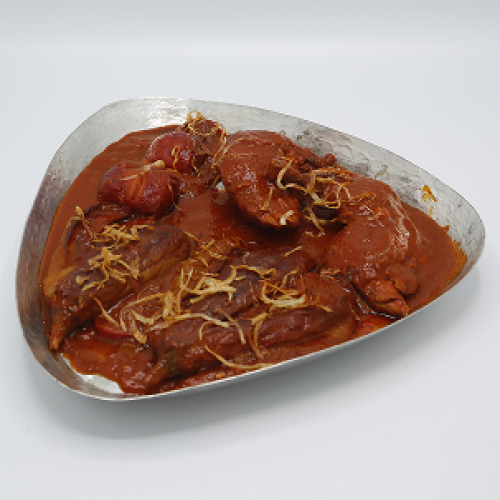  عکس خوراک خورشت مرغ و بادمجان