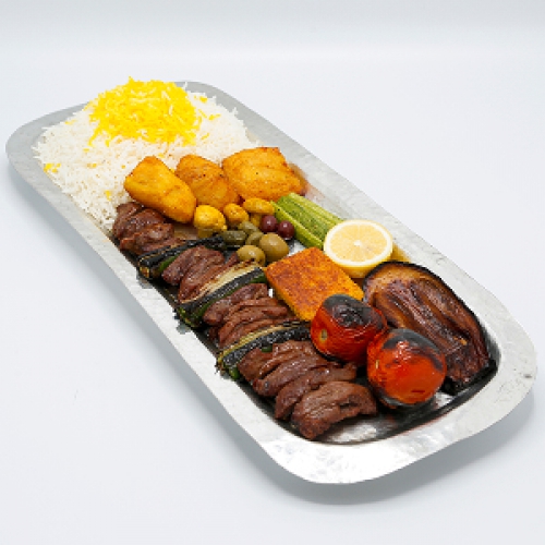  عکس خوراک بره کباب (200 گرم)
