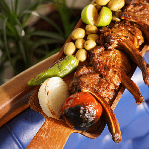  عکس خوراک شيشليک (450 گرم)